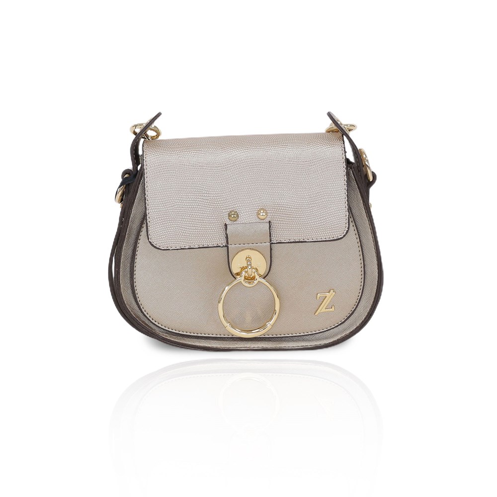 Zühre Çanta Lazer Deri - Z0231 - Altın