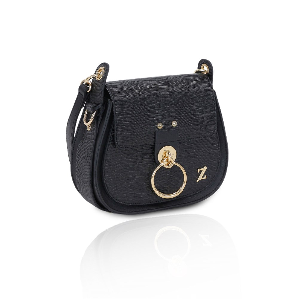 Zühre Çanta Lazer Deri - Z0231 - Siyah