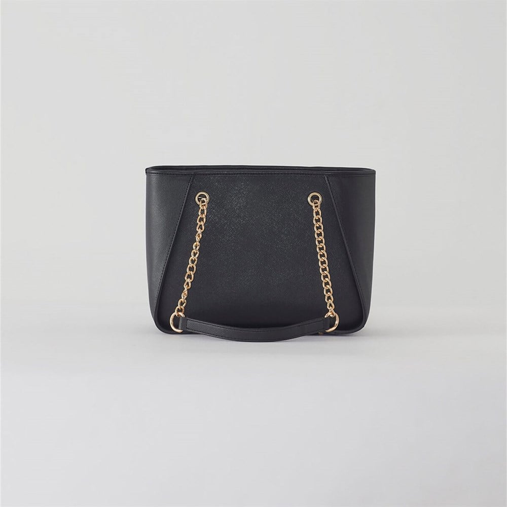 Zühre Deri Kapitone Çanta - Z0197 - Siyah