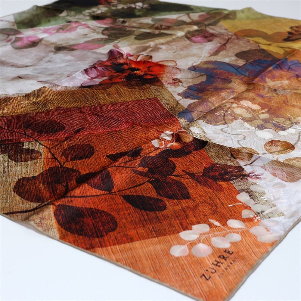 Zühre İpek Eşarp 2020 İlkbahar Yaz - Z4796 01 - Sura