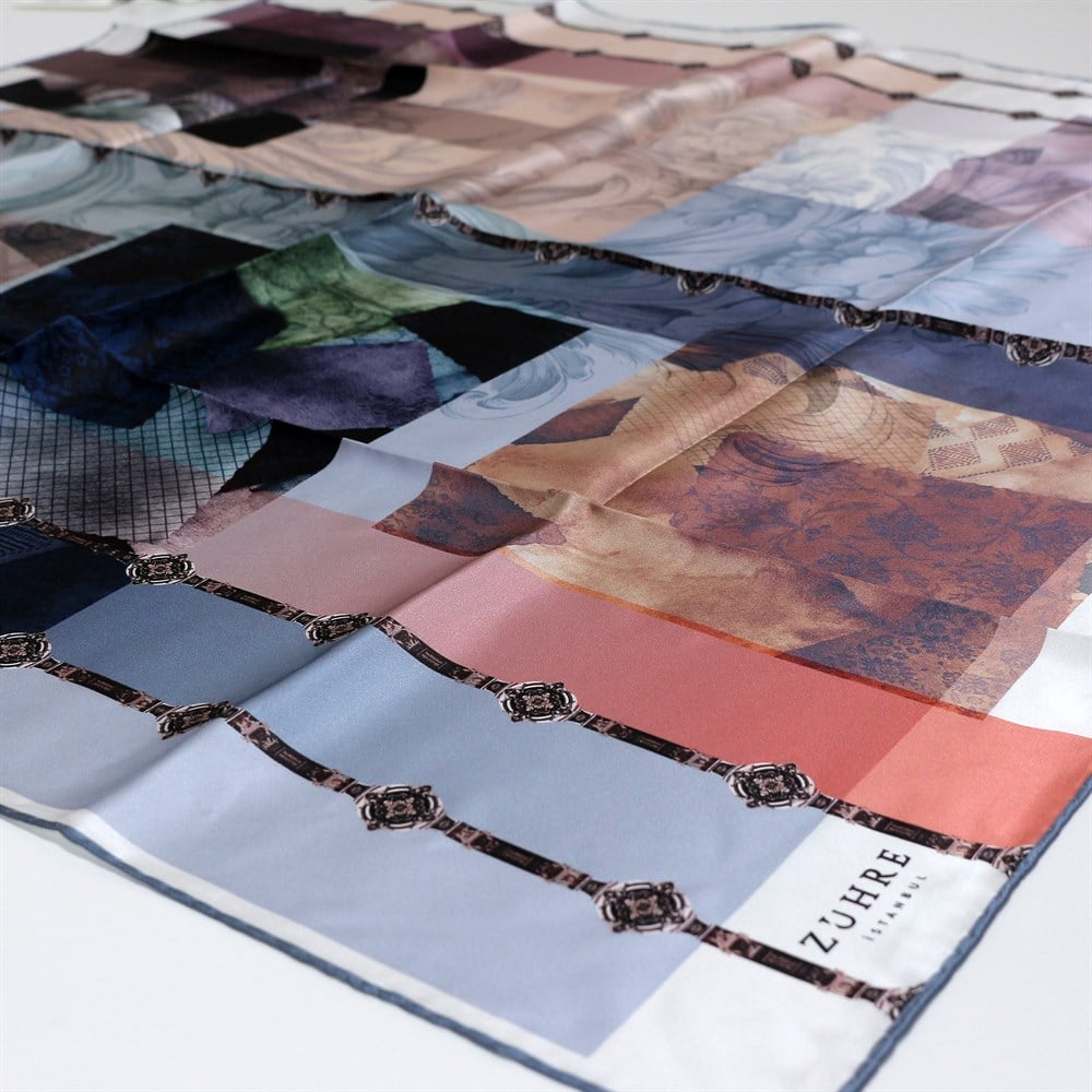 Zühre İpek Eşarp 2020 İlkbahar Yaz - Z4791 17 - Sura