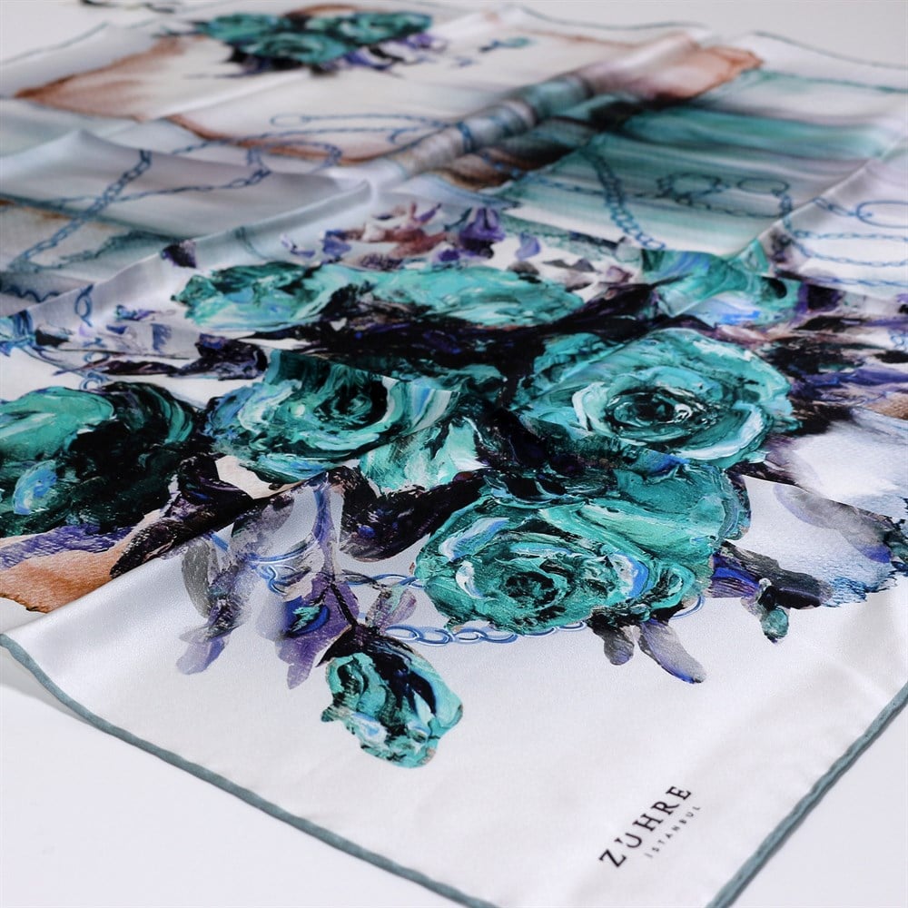 Zühre İpek Eşarp 2020 İlkbahar Yaz - Z4795 11 - Sura