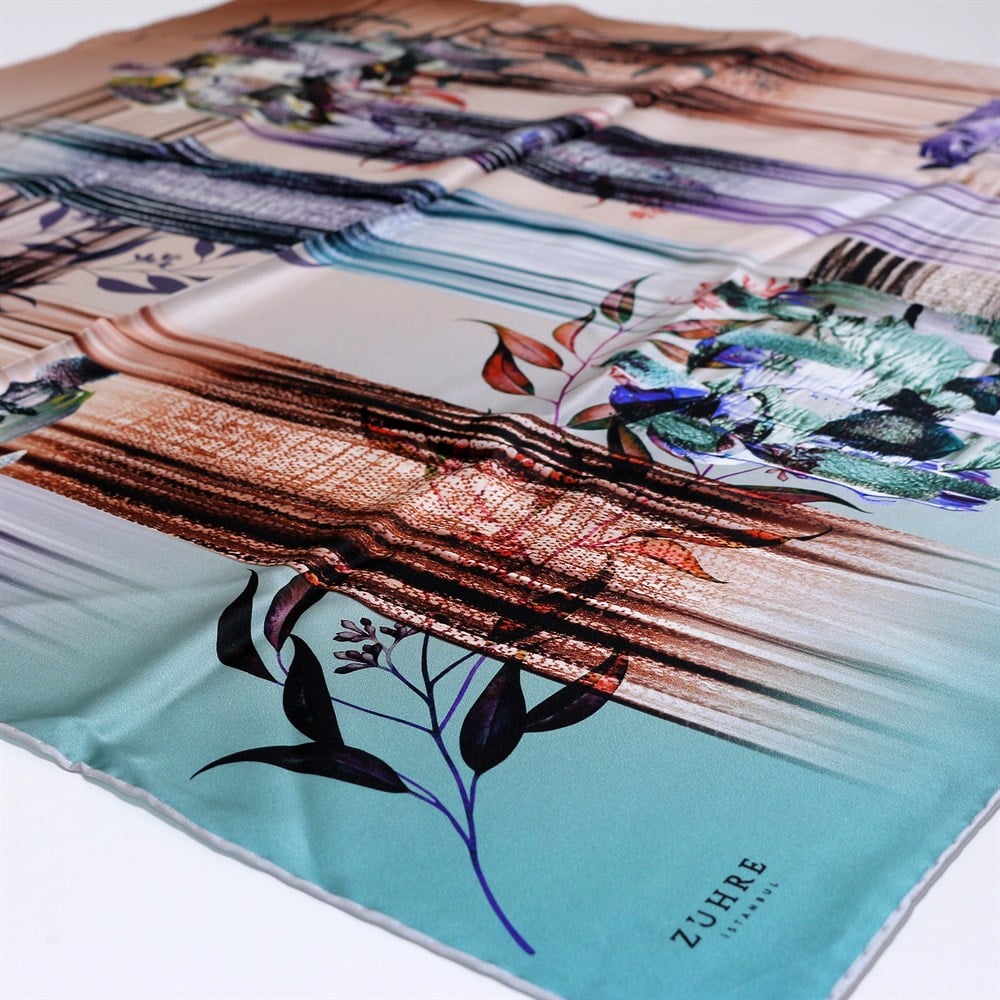 Zühre İpek Eşarp 2020 İlkbahar Yaz - Z4793 02 - Sura