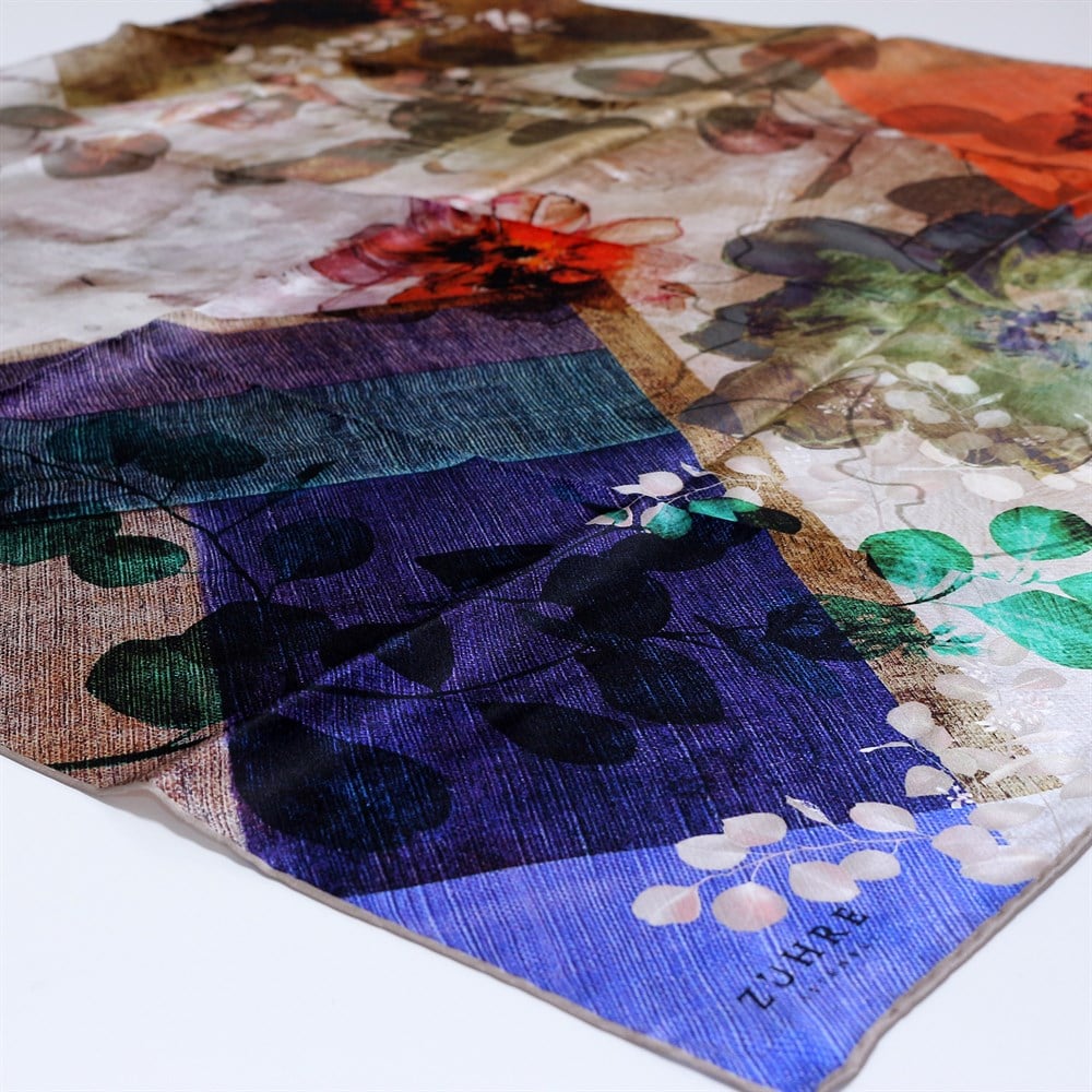 Zühre İpek Eşarp 2020 İlkbahar Yaz - Z4796 ORJ - Sura