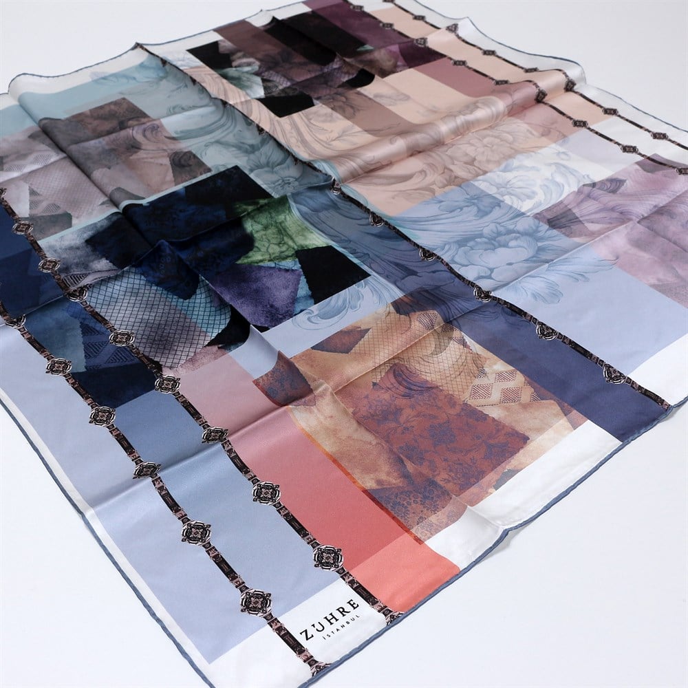 Zühre İpek Eşarp 2020 İlkbahar Yaz - Z4791 17 - Sura