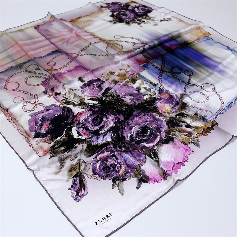 Zühre İpek Eşarp 2020 İlkbahar Yaz - Z4795 07 - Sura