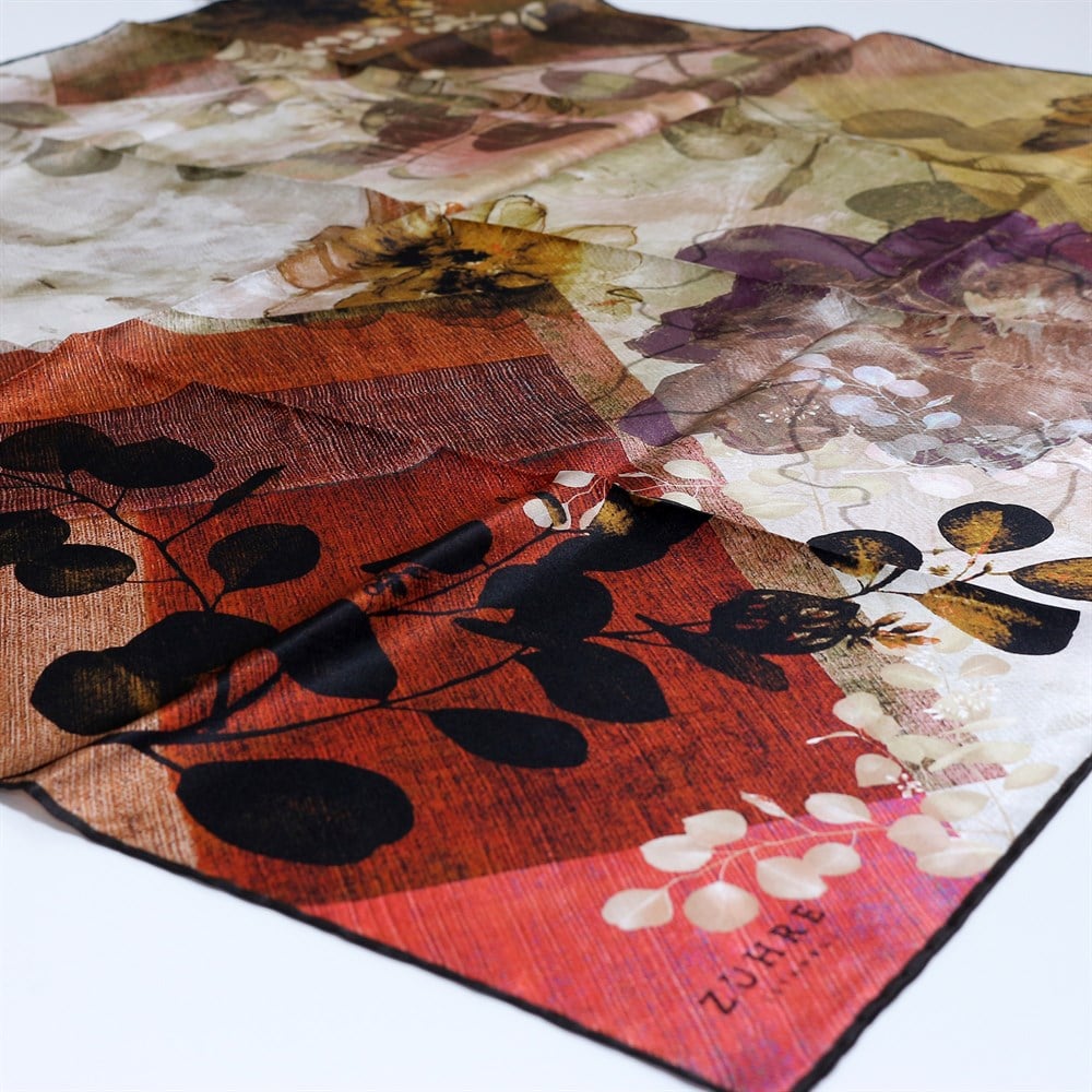 Zühre İpek Eşarp 2020 İlkbahar Yaz - Z4796 14 - Sura