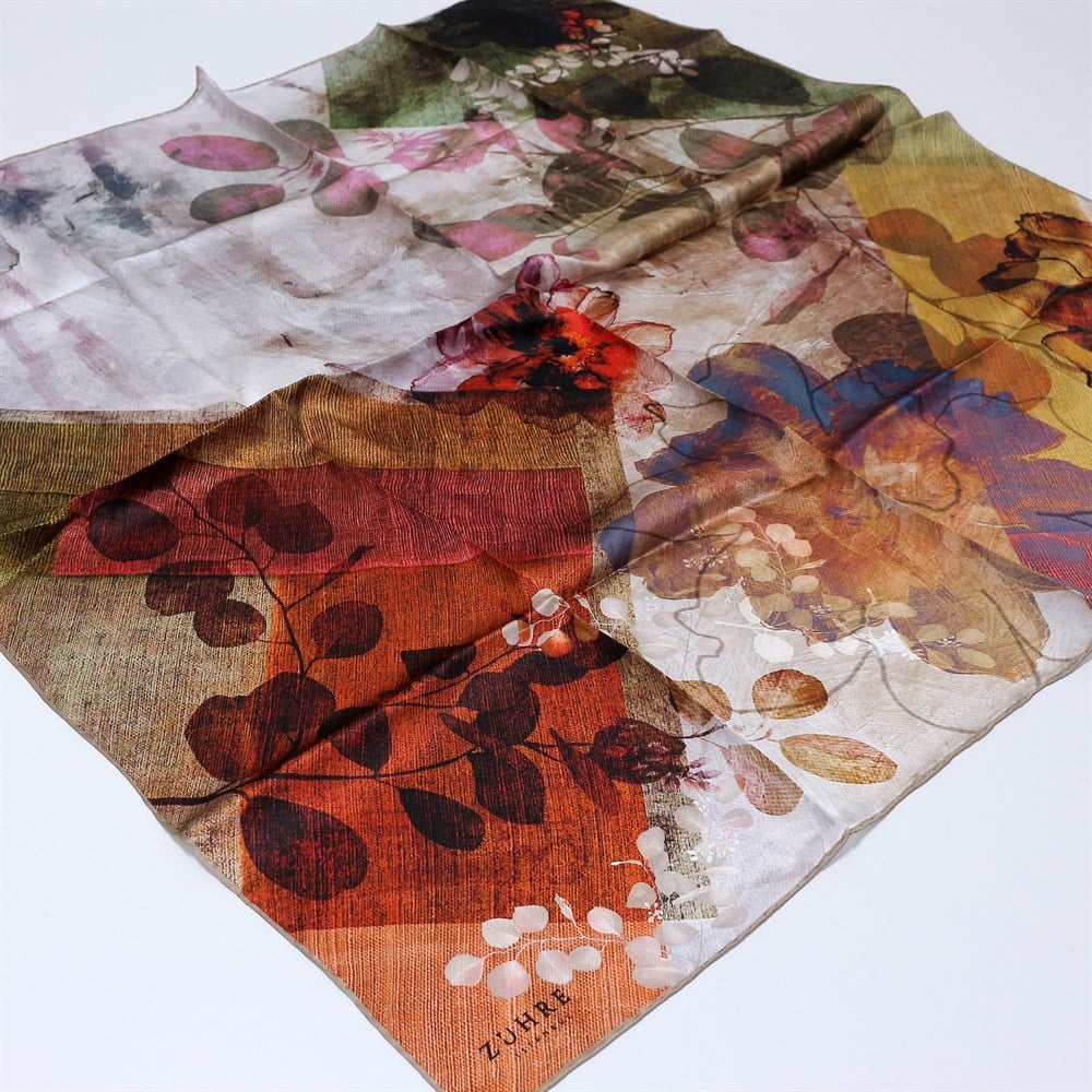 Zühre İpek Eşarp 2020 İlkbahar Yaz - Z4796 01 - Sura