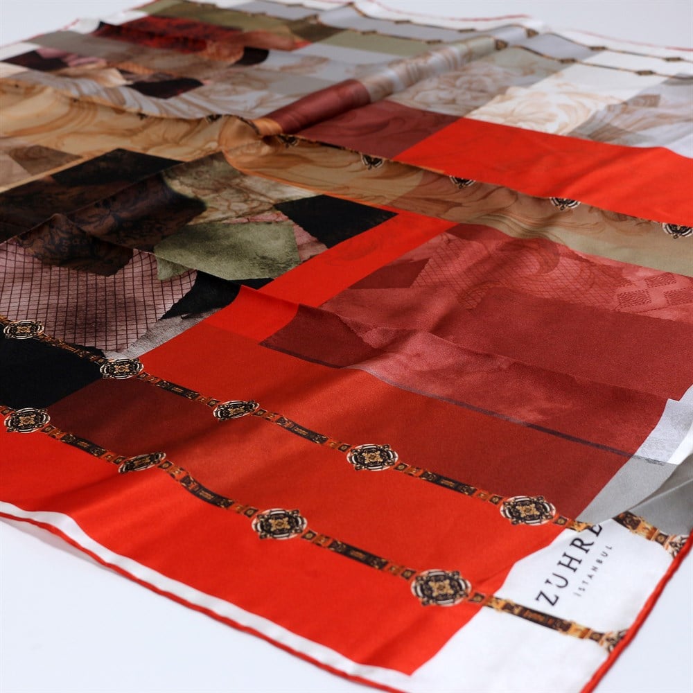 Zühre İpek Eşarp 2020 İlkbahar Yaz - Z4791 24 - Sura