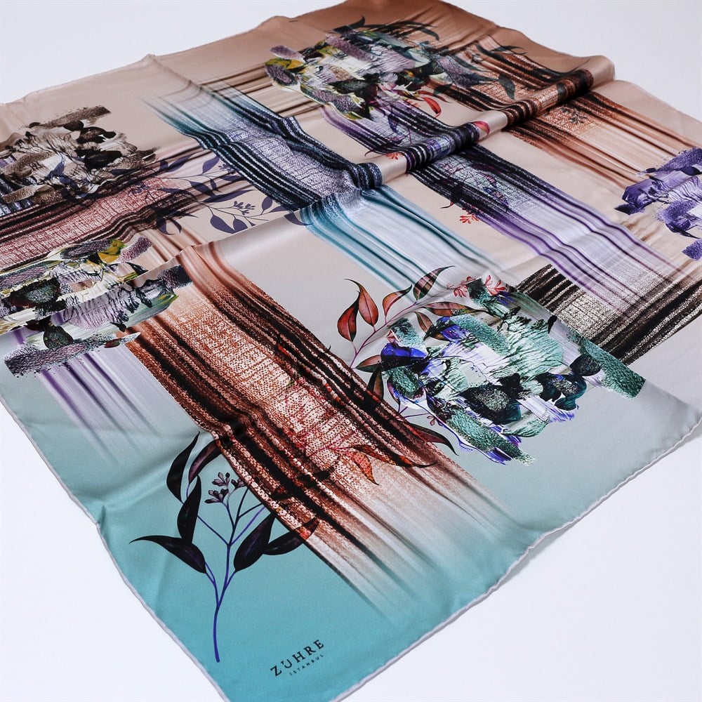 Zühre İpek Eşarp 2020 İlkbahar Yaz - Z4793 02 - Sura