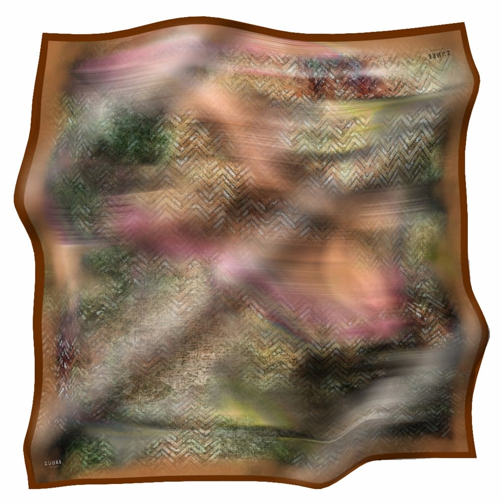 Zühre İpek Eşarp 2020/2021 Sonbahar Kış - Z5812 V9 - Sura