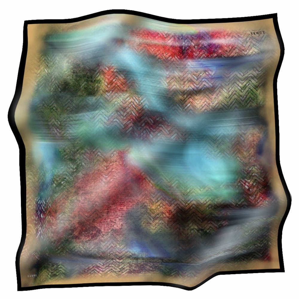 Zühre İpek Eşarp 2020/2021 Sonbahar Kış - Z5812 V6 - Sura