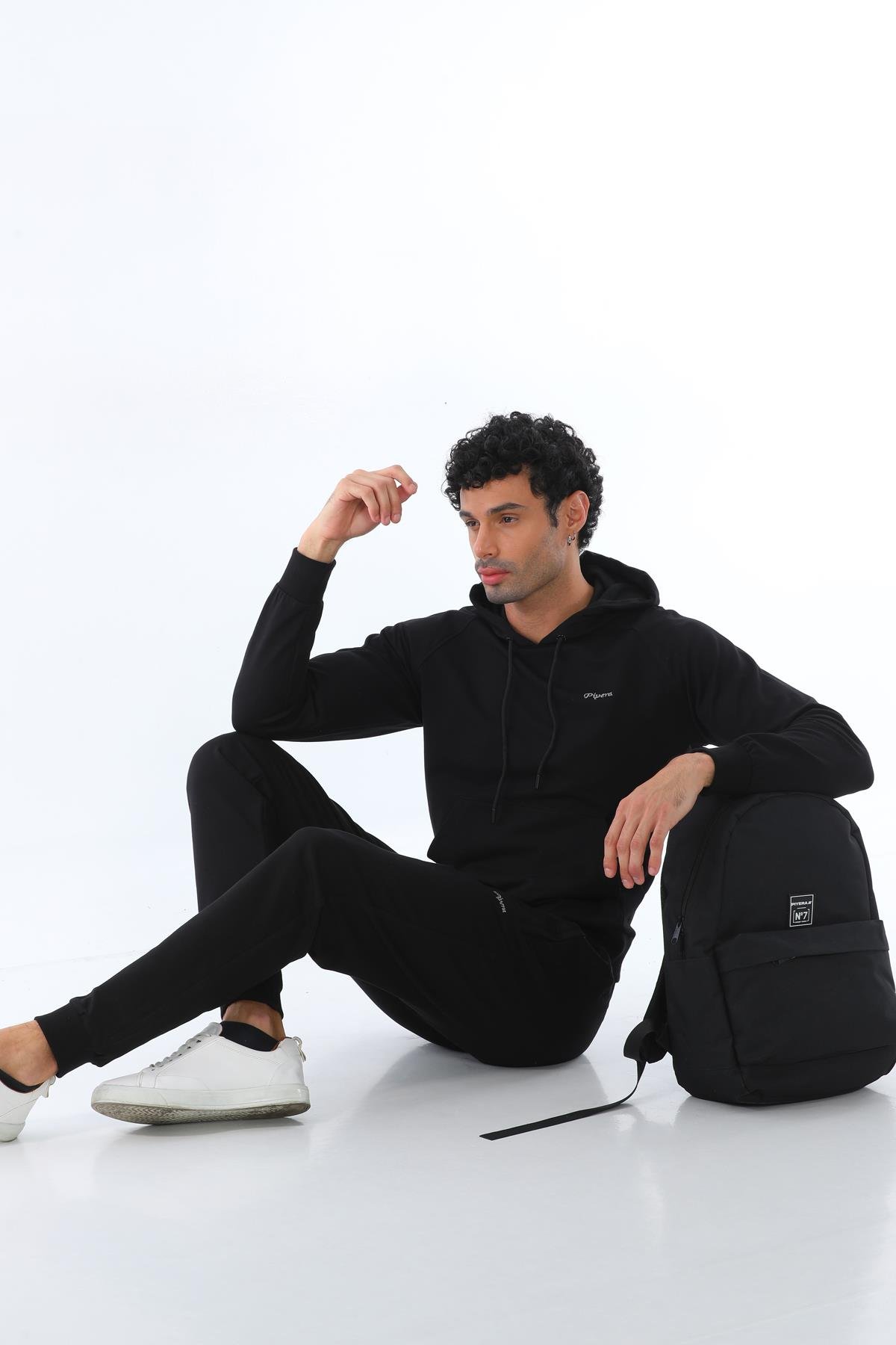 Erkek Sweat Kapüşonlu Eşofman Takımı