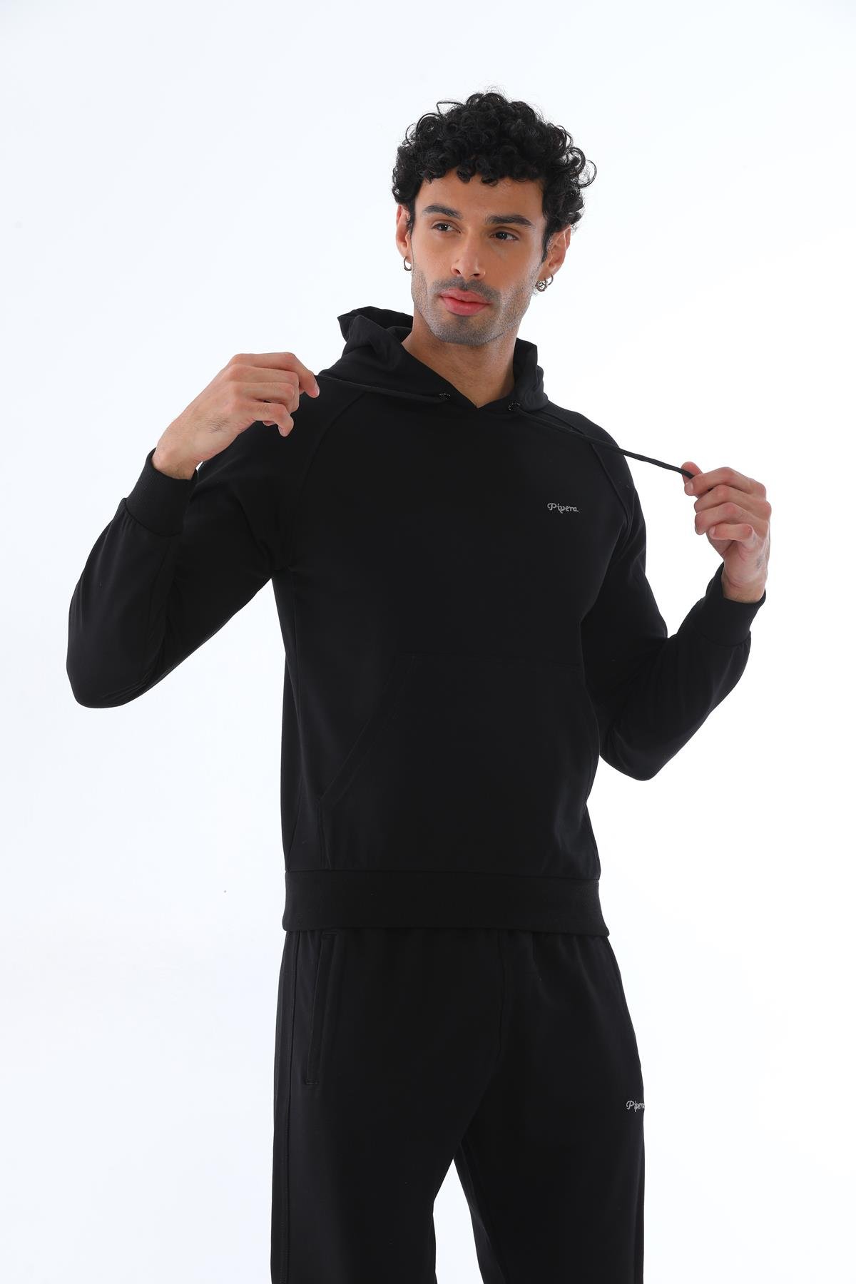 Erkek Sweat Kapüşonlu Eşofman Takımı
