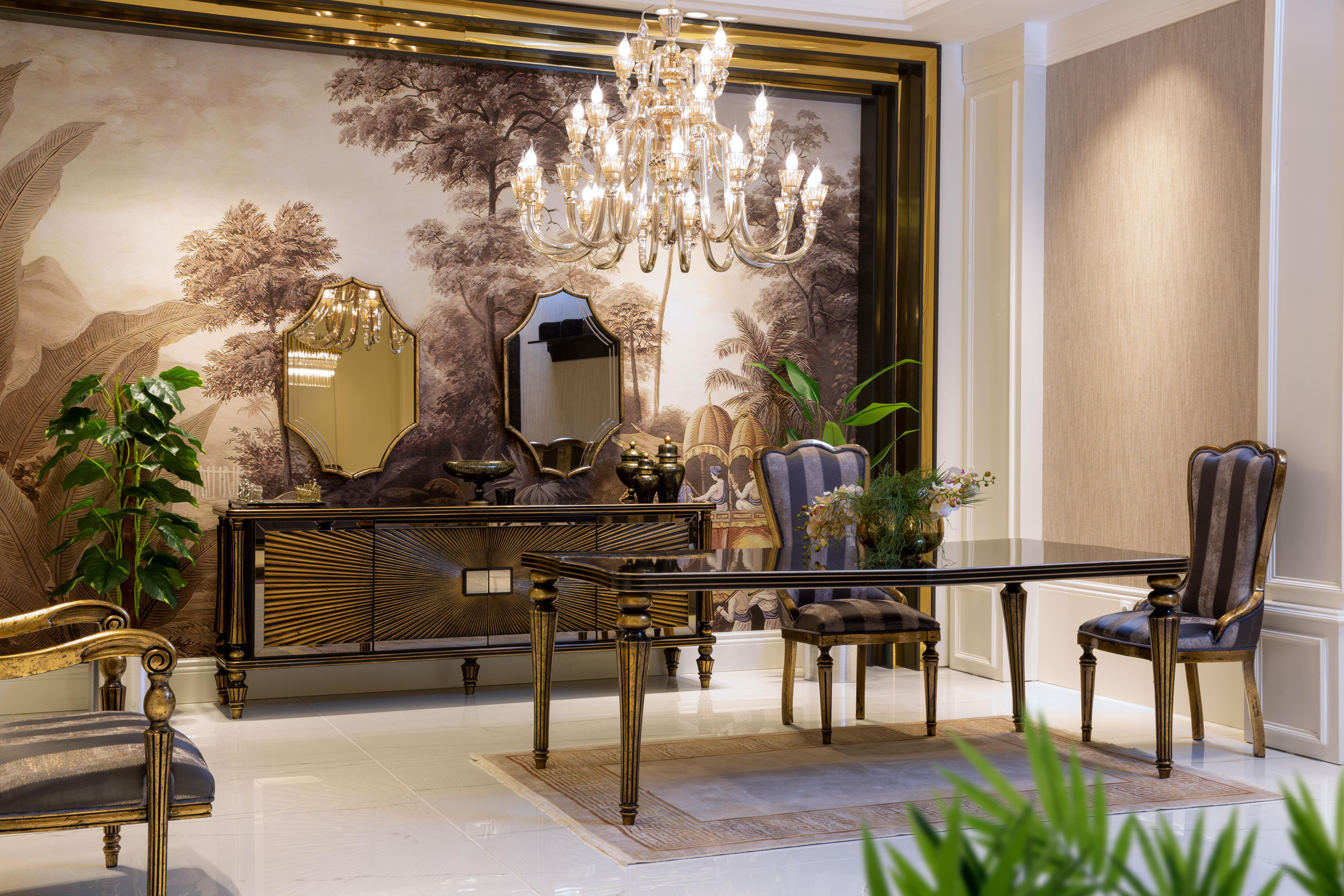 ART DECO YEMEK ODASI TAIMI