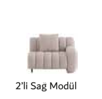 BELİZE İKİLİ SAĞ KOLLU MODÜL