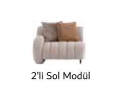 BELİZE İKİLİ SOL KOLLU MODÜL