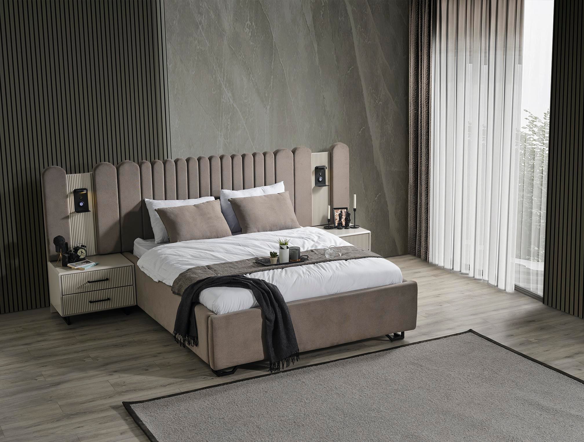 BLACK LİNE YATAK ODASI TAKIMI