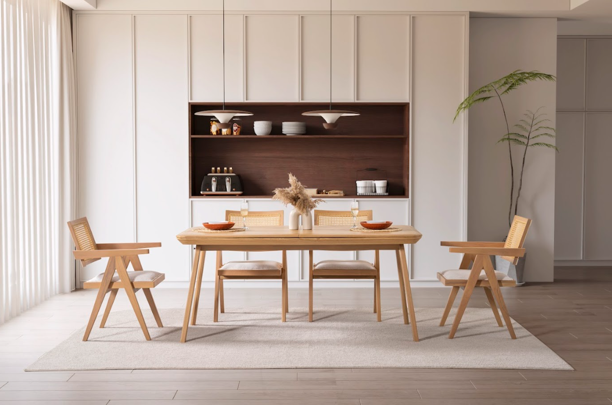 CABİMORE MEŞE MASA TAKIMI