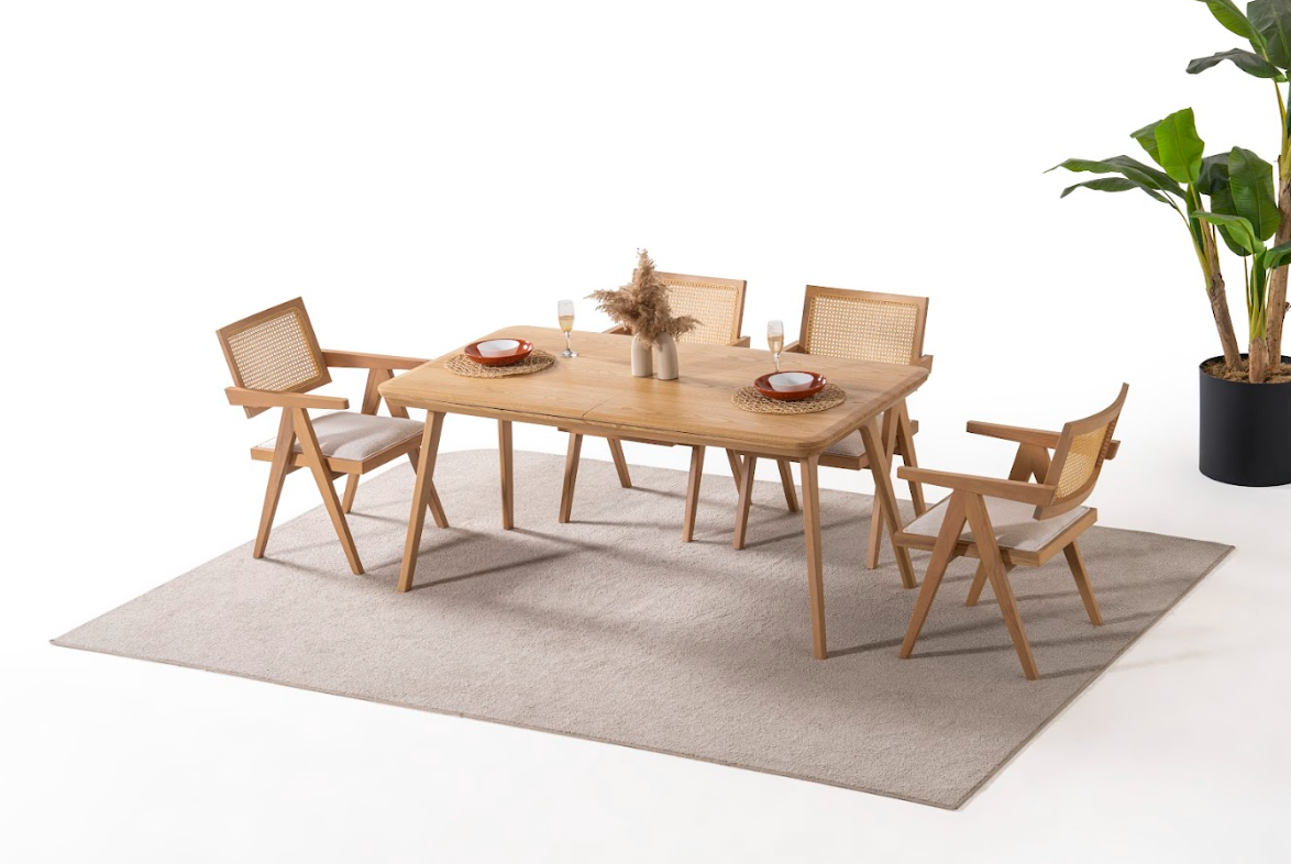 CABİMORE MEŞE MASA TAKIMI