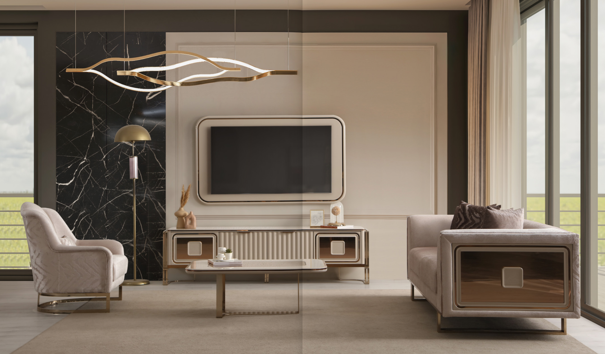 DUBAİ DUVAR ÜNİTESİ