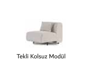 ETRO TEKLİ KOLSUZ MODÜL 