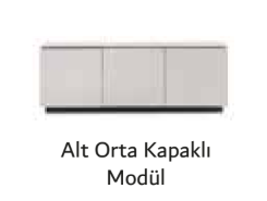 FORENZA ALT ORTA KAPAKLI MODÜL