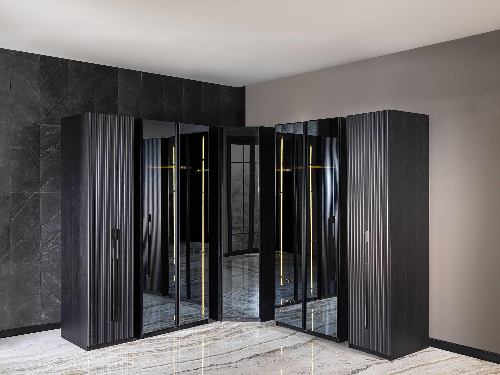 LİON ÇİFTLİ ÇEKMECELİ CAMLI MODÜL