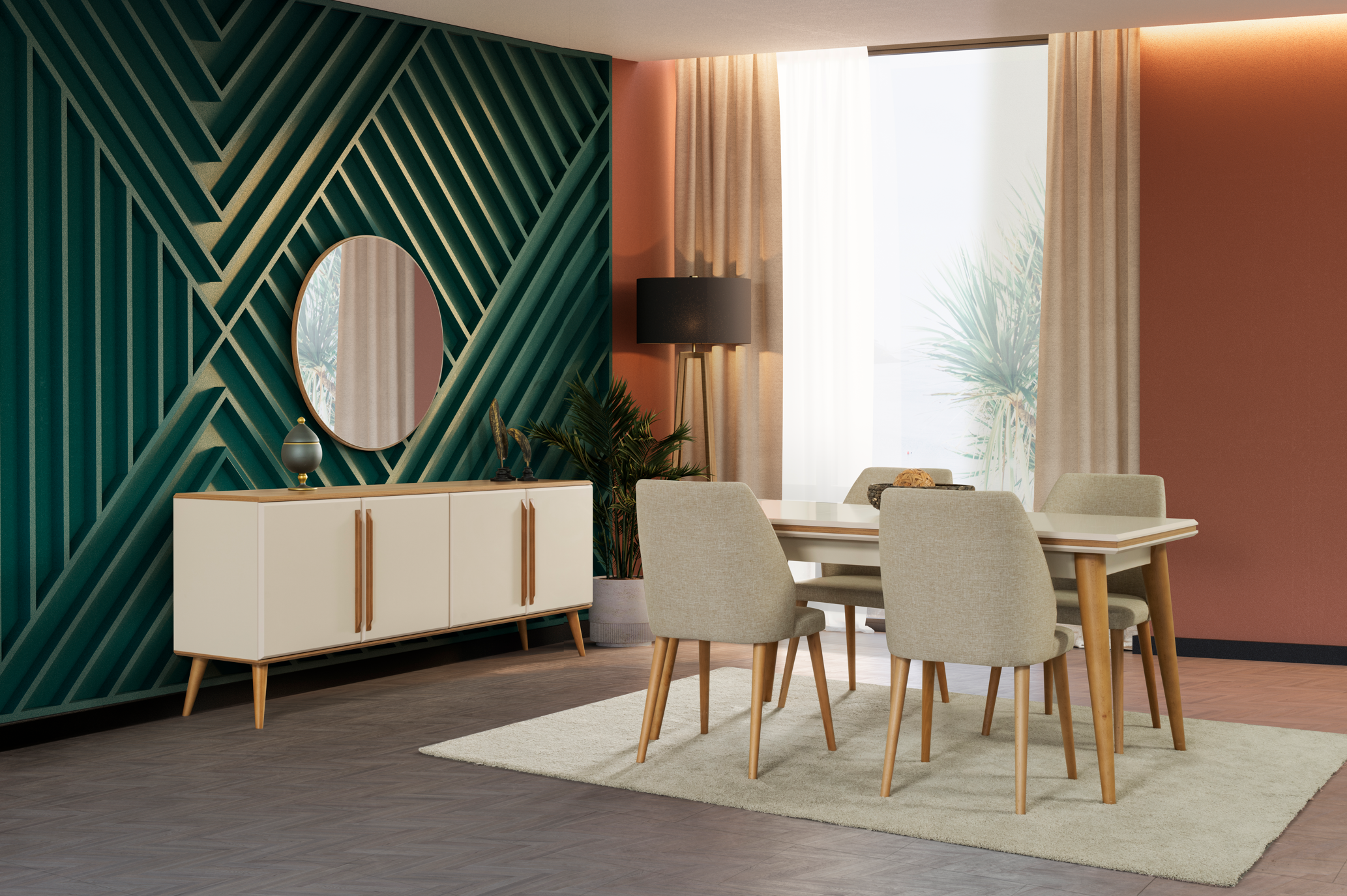 LİZA YEMEK ODASI TAKIMI