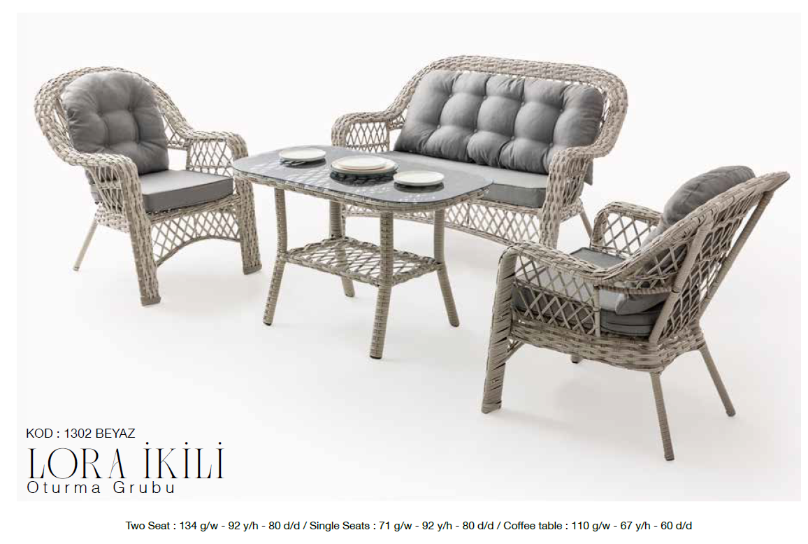 LORA İKİLİ BAHÇE TAKIMI