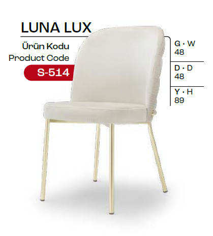 LUNA LÜX SANDELYE