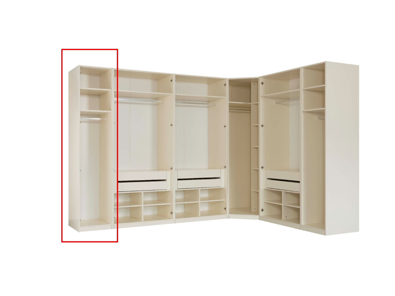 MERKÜR TEK KAPAKLI CAMLI MODÜL