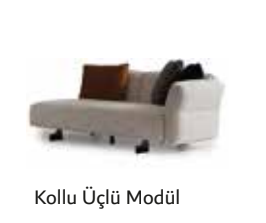 MONACO KOLLU ÜÇLÜ MODÜL