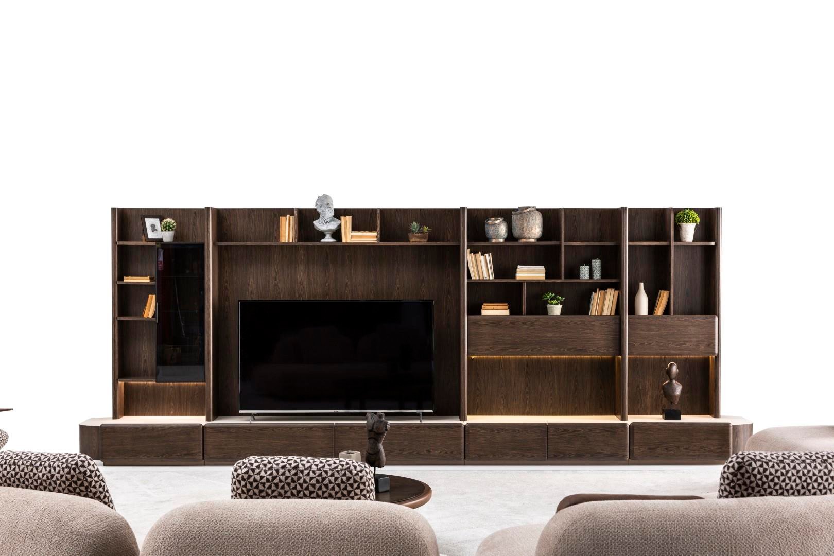 MORPHOSE KİTAPLIKLI DUVAR ÜNİTESİ 