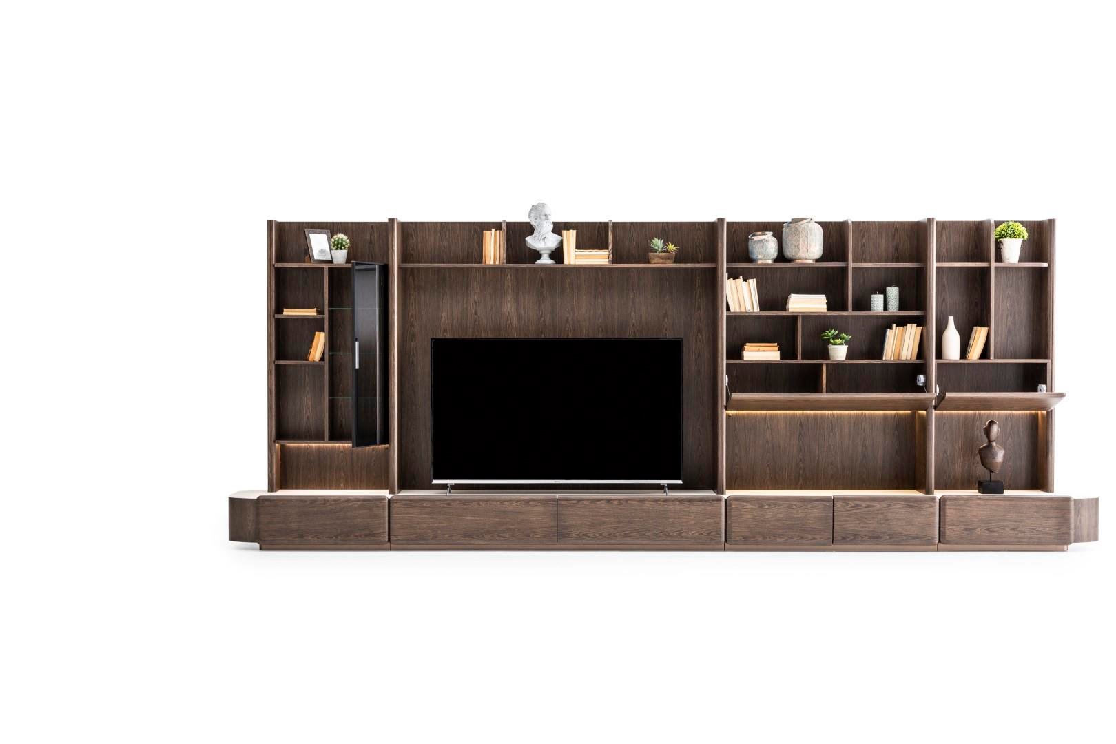 MORPHOSE KİTAPLIKLI DUVAR ÜNİTESİ 