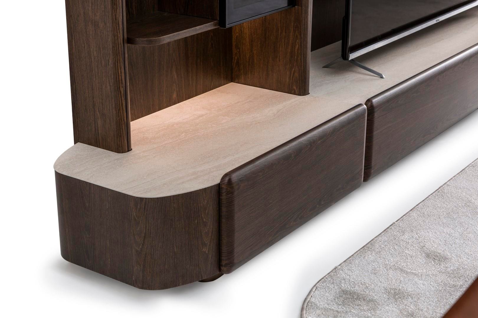 MORPHOSE KİTAPLIKLI DUVAR ÜNİTESİ 