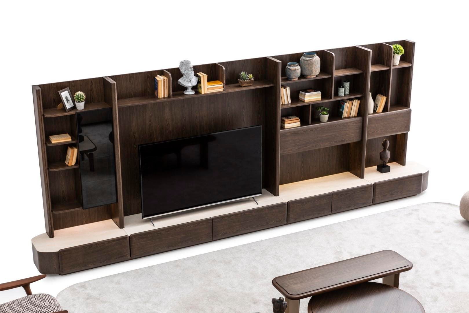 MORPHOSE KİTAPLIKLI DUVAR ÜNİTESİ 