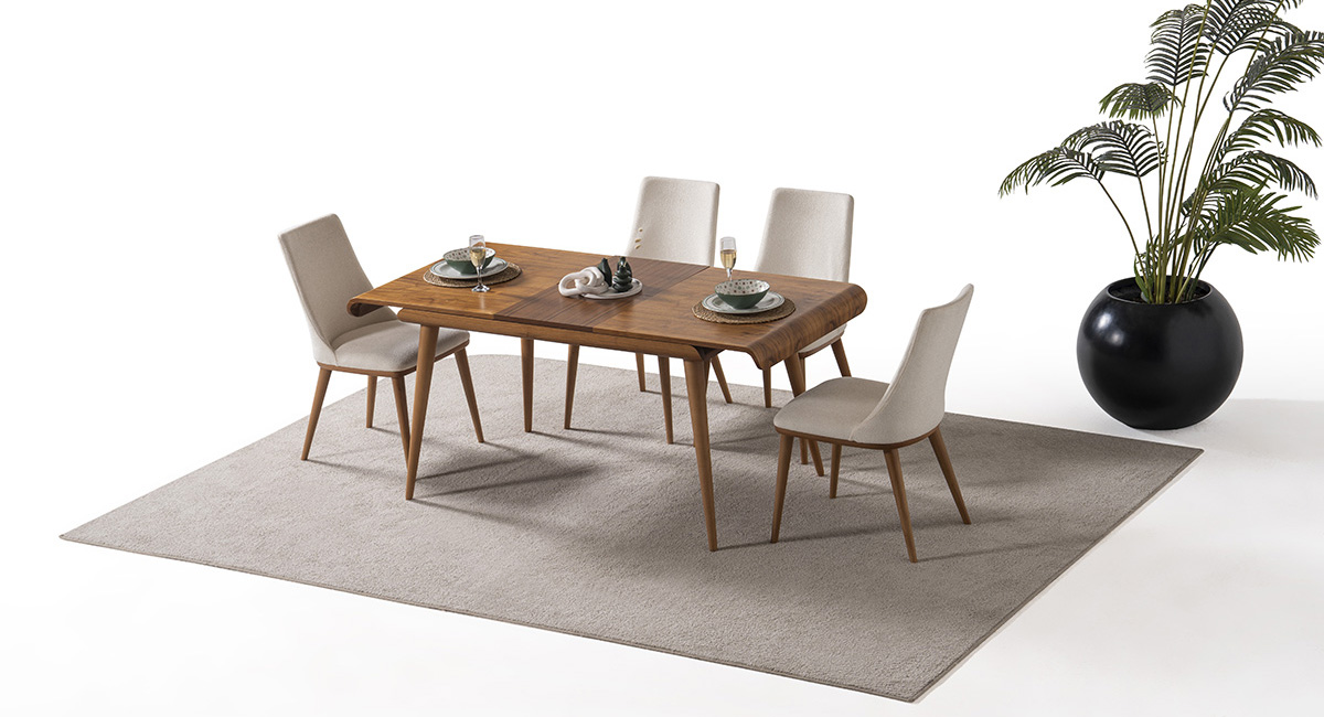 PALMA CEVİZ MASA TAKIMI