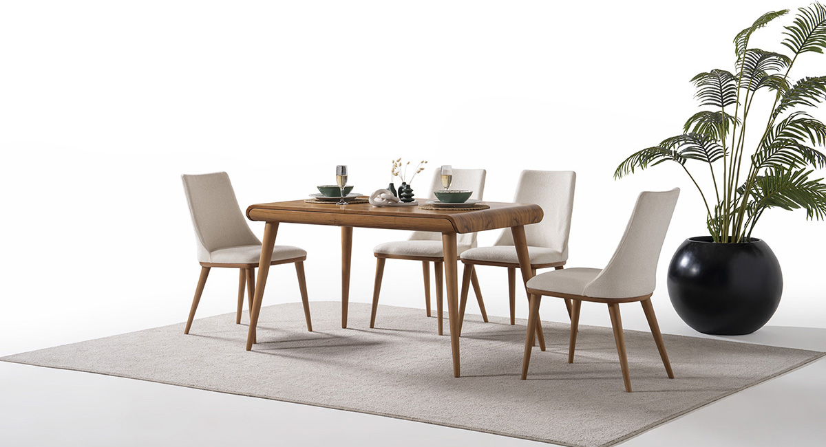 PALMA CEVİZ MASA TAKIMI