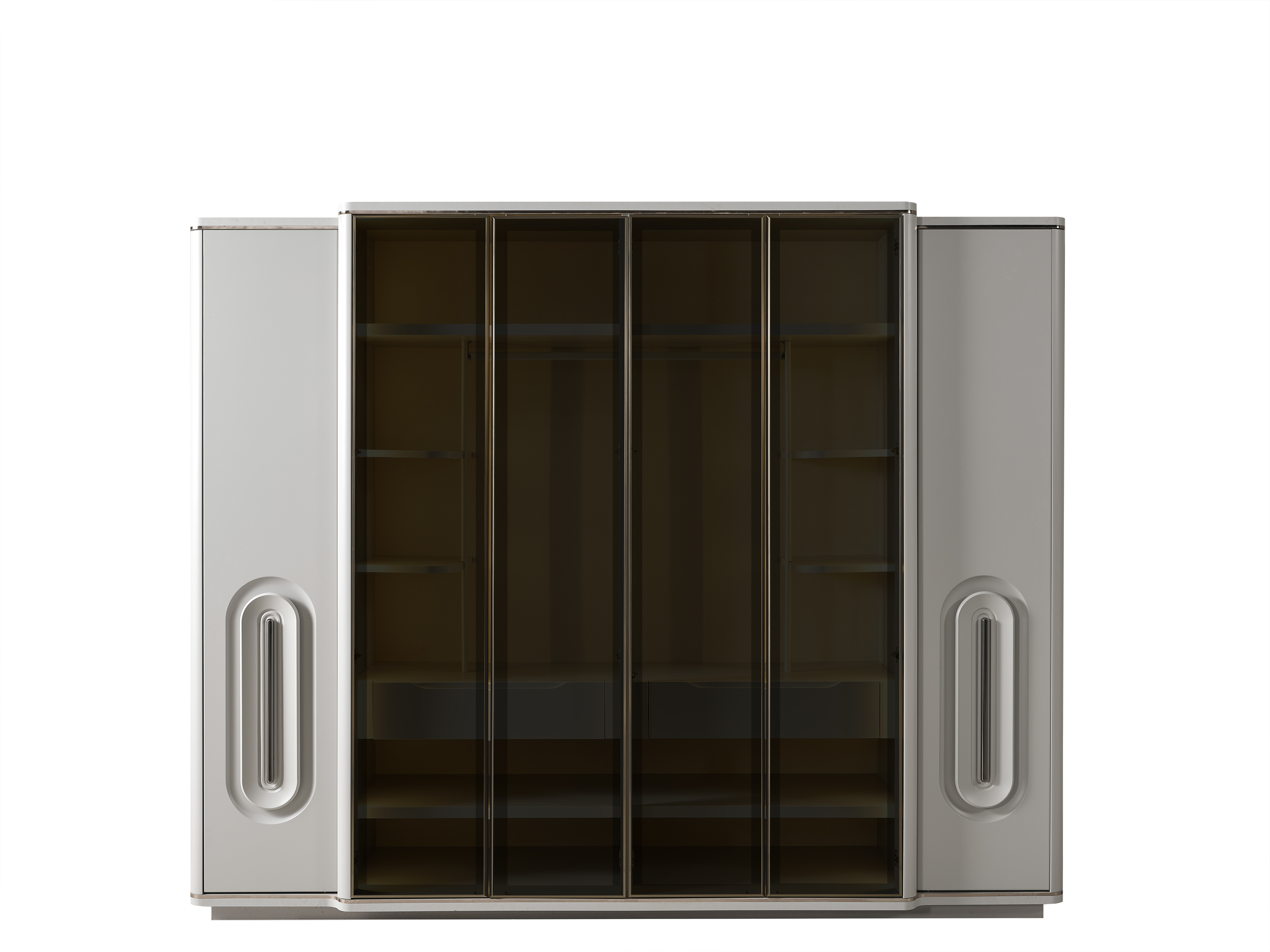 PRADA SİS GRİ YATAK ODASI TAKIMI