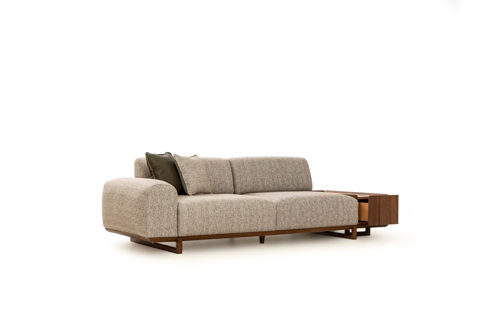 SALT ÜÇLÜ SEHPALI KOLTUK 