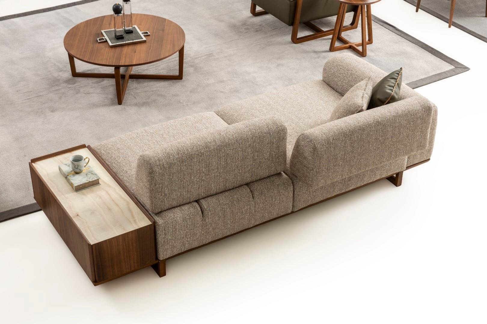 SALT ÜÇLÜ SEHPALI KOLTUK 