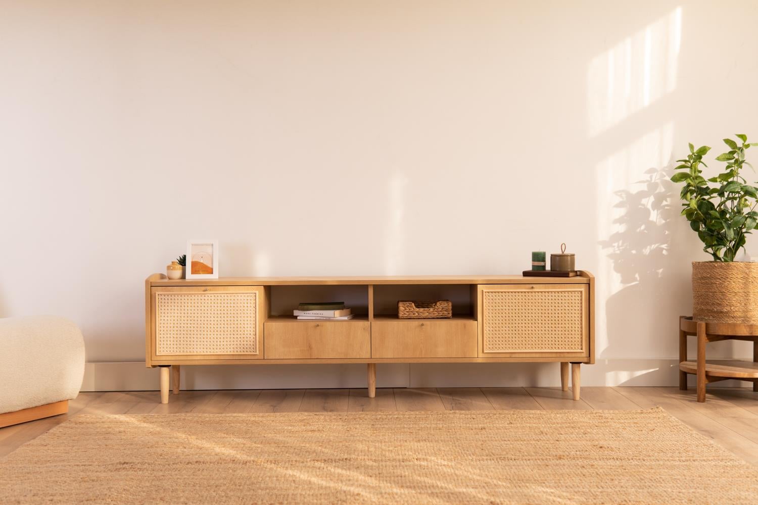Arven 180 Cm Hazeranlı Tv Sehpası