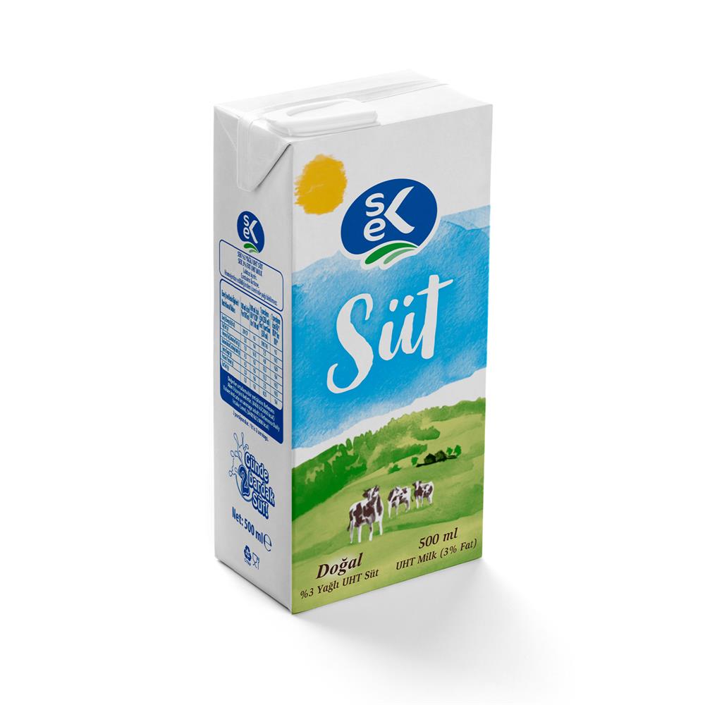 SEK %3 Yağlı Süt 500 ML X 24