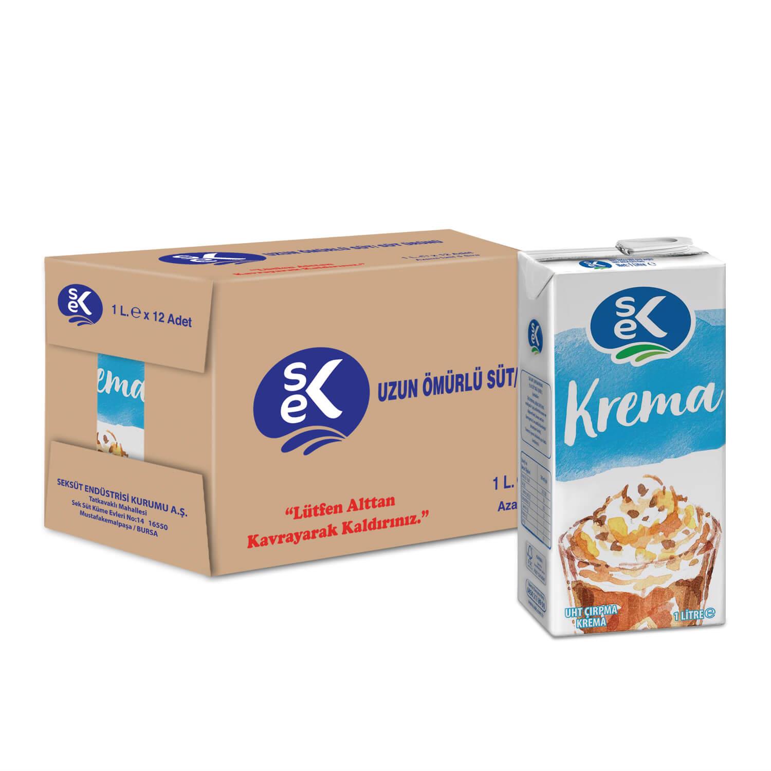 SEK %30 Yağlı Krema 1 L X 12