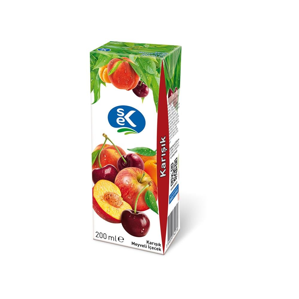 SEK Karışık Nektarı 200 ML X 27