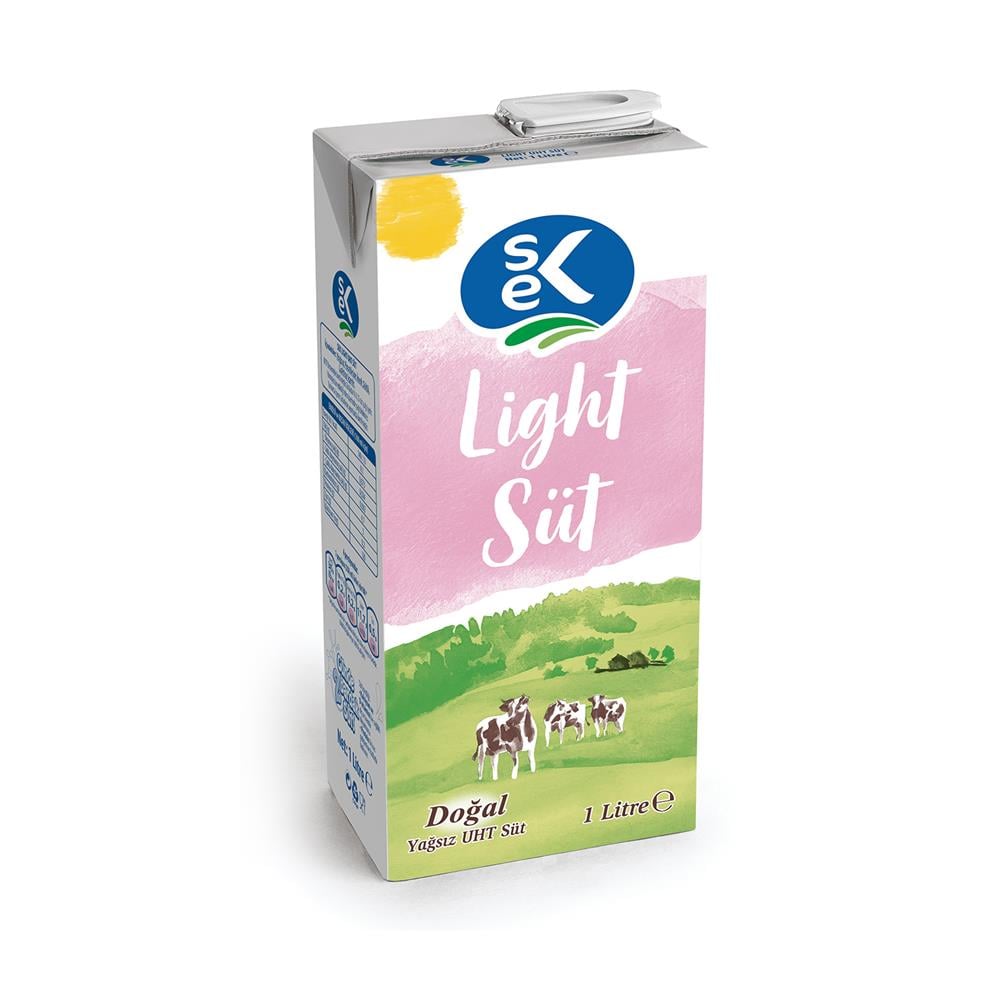 SEK Light Süt 1 L X 12