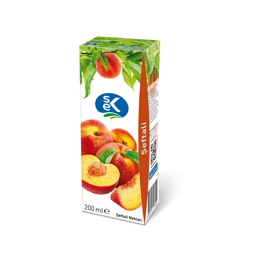 SEK Şeftali Nektarı 200 ML X 27