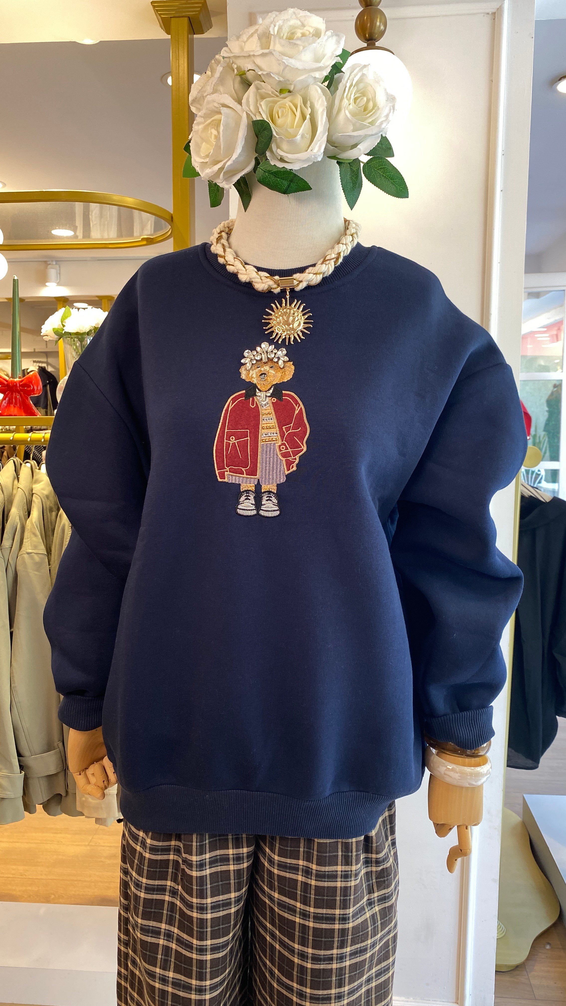 BASKILI SWEATSHİRT