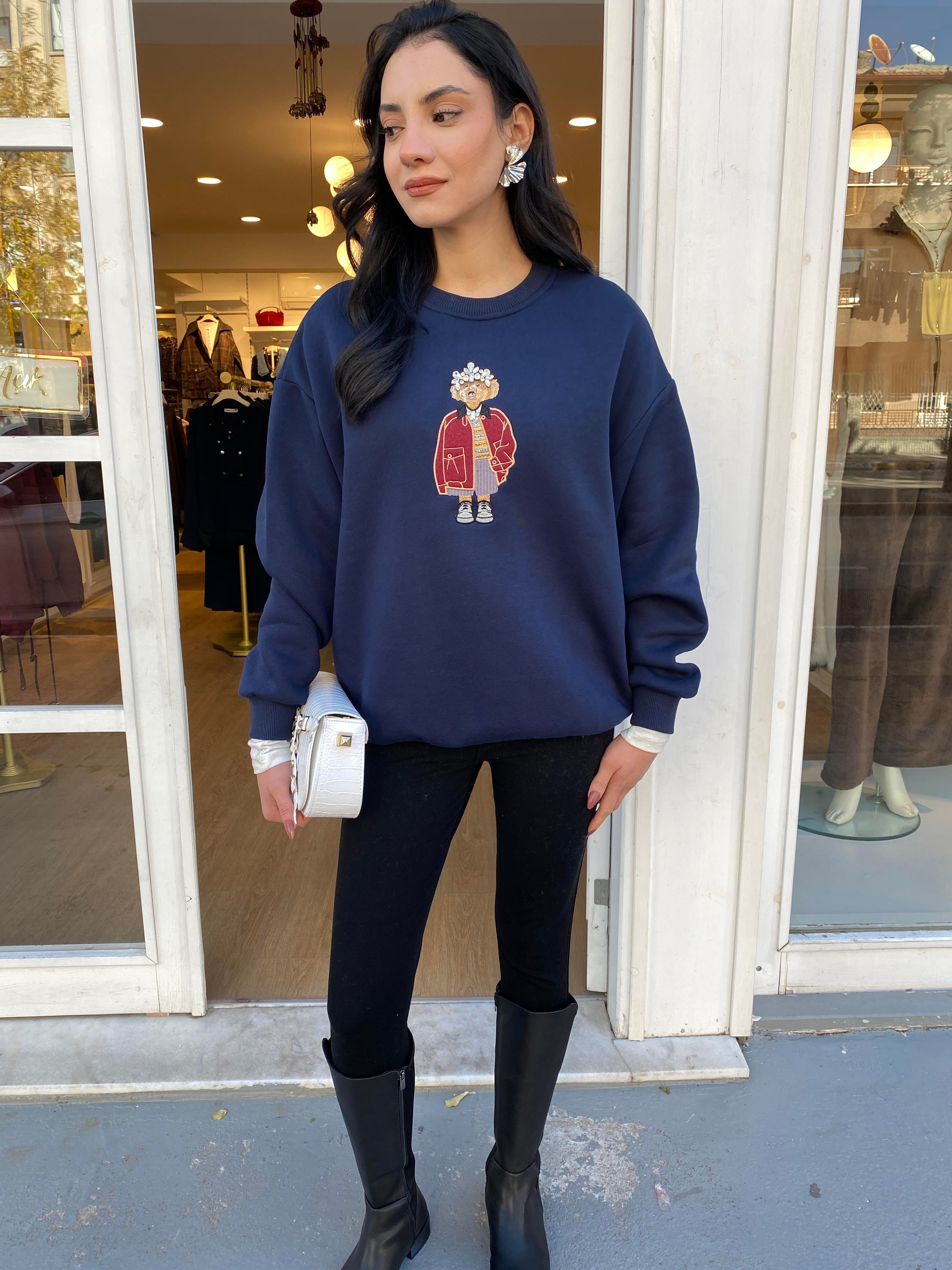 BASKILI SWEATSHİRT